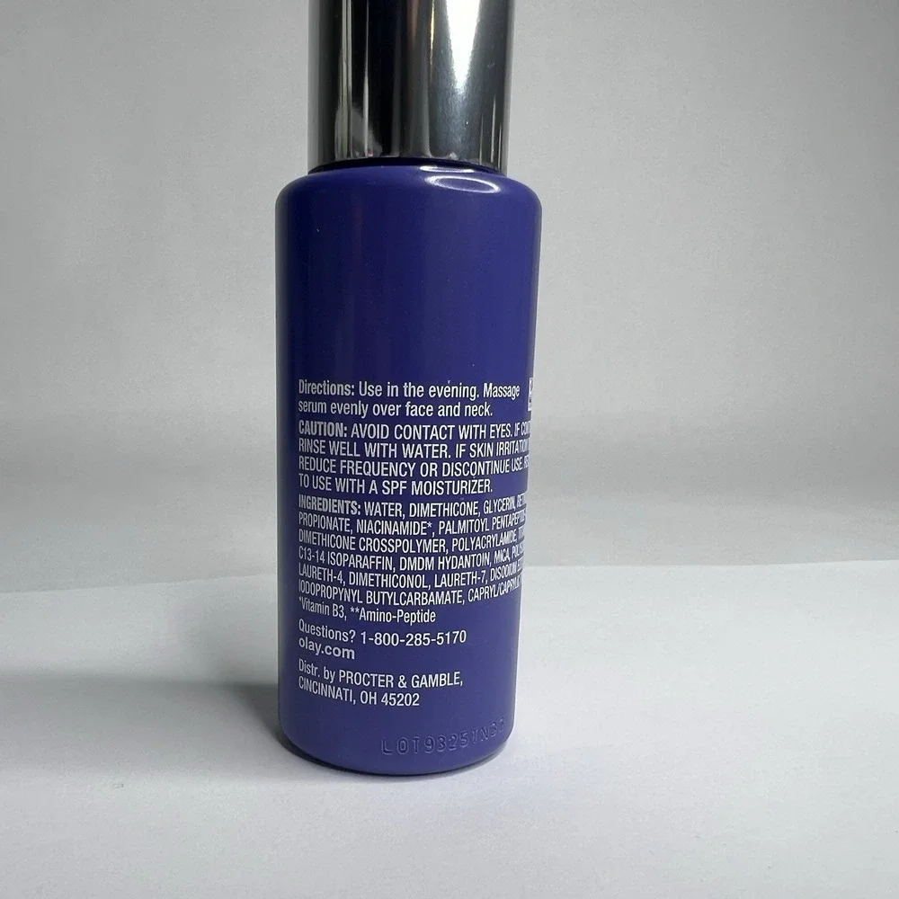OLAY REGENERIST RETINOL 24 NIGHT SERUM‎ FRAGANCE FREE 1.3 fl oz